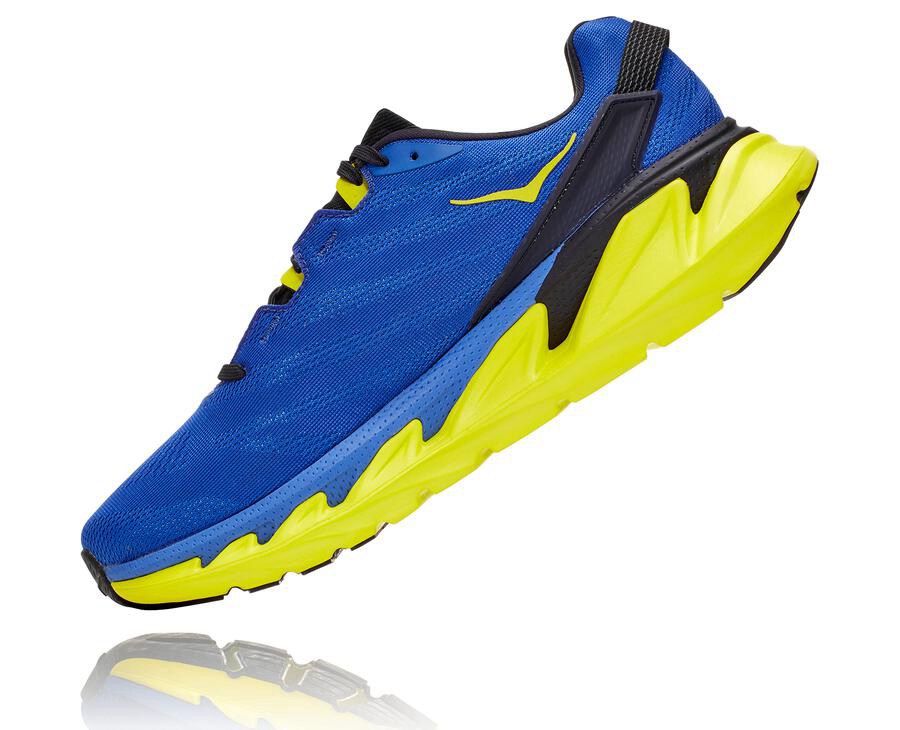 Tenis Hoka One One Masculino Azuis/Verdes - Elevon 2 - 501-VJEXUB